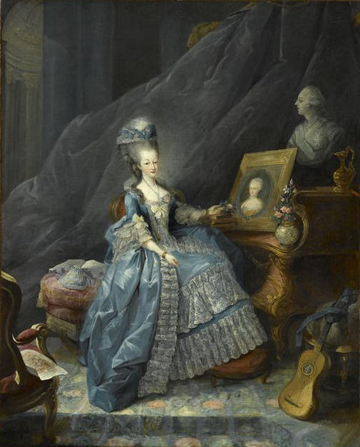 Marie-Thérèse de Sardaigne - par Jean-Baptiste-André Gautier d'Agoty - 1775